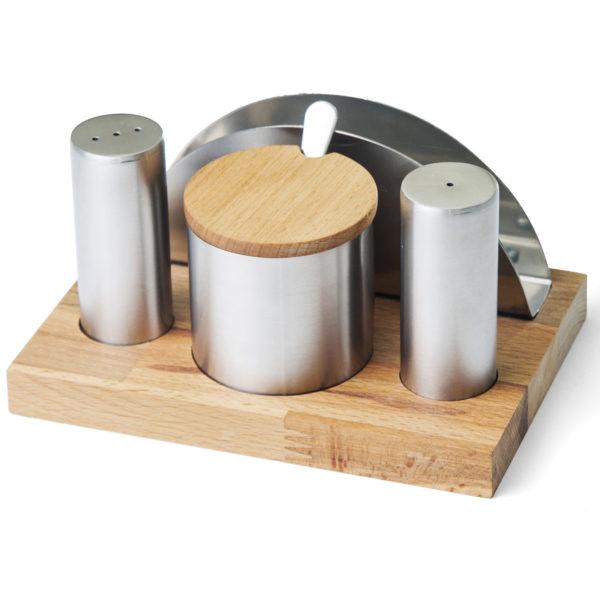 Groovy Quadruple Salt Shaker Spice Set GRV-94