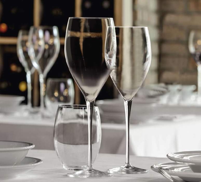 Porland Magnifico Crystal Water Glass 520cc 6 Pieces - Styled