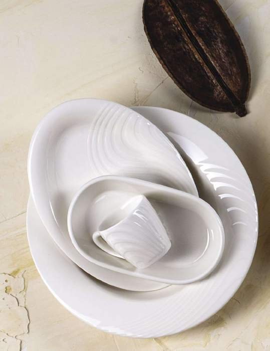 Porland Nirvana Alumilite Salad Plate 15cm 6 pieces - Styled