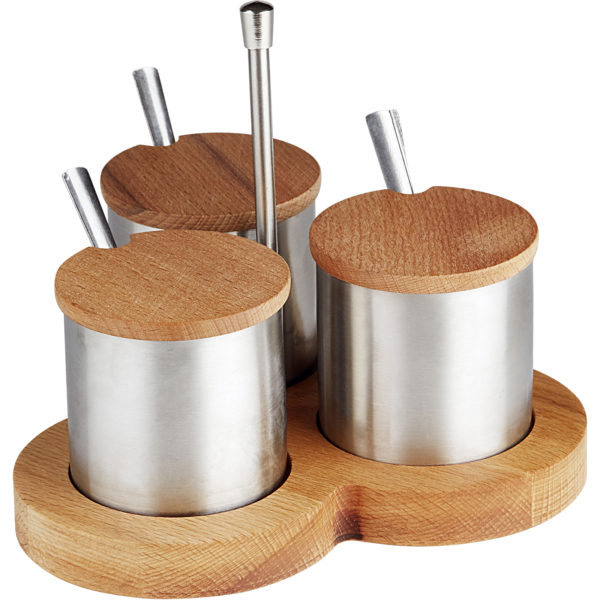 Groovy Triple Spice Set with Stand GRV-241