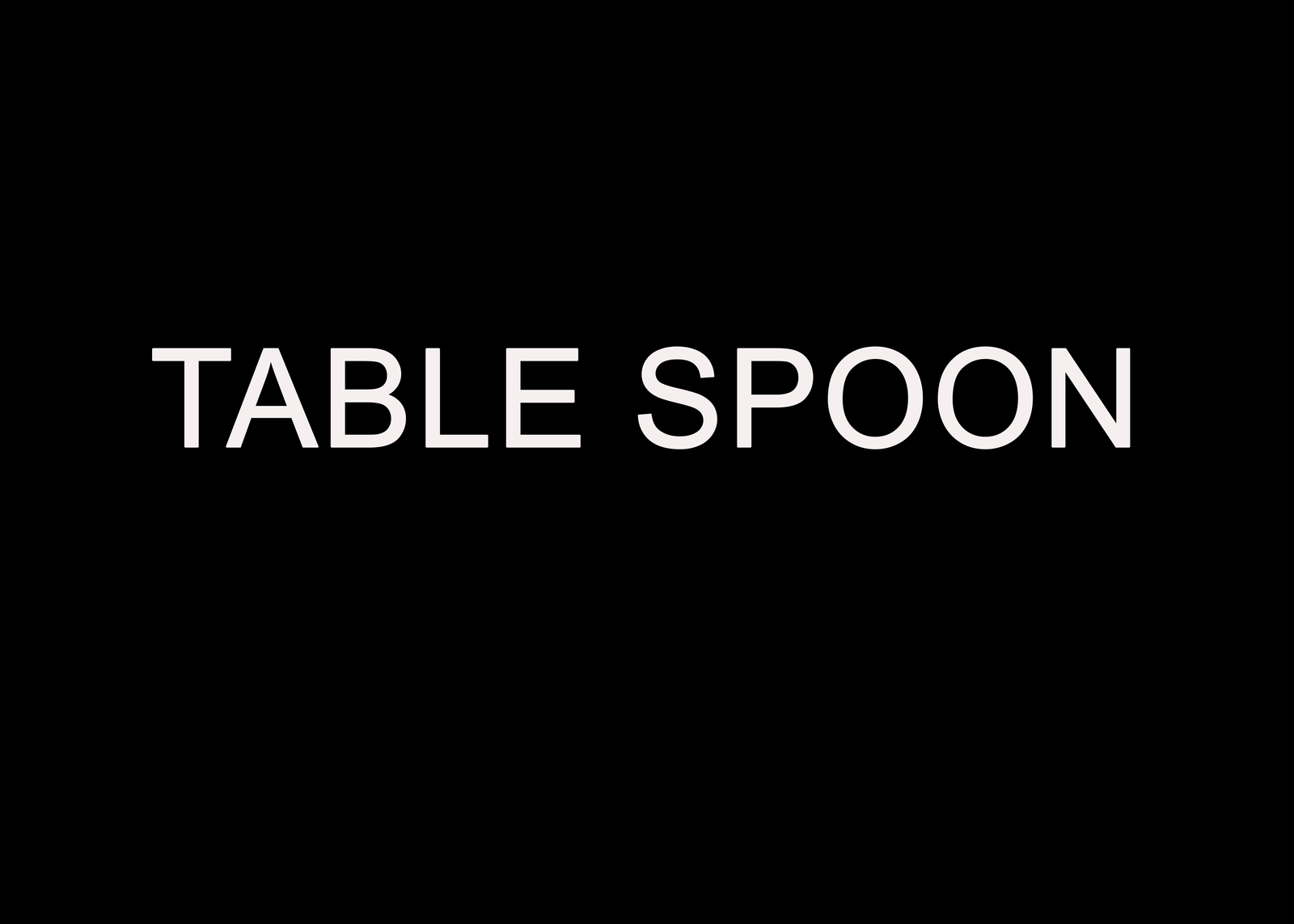 Star Series - Plain - Table Spoon (6 Pieces) - Styled