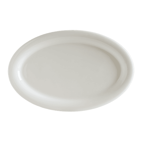 Bonna Albus Oval Plate 28 cm 28 cm porcelain tableware