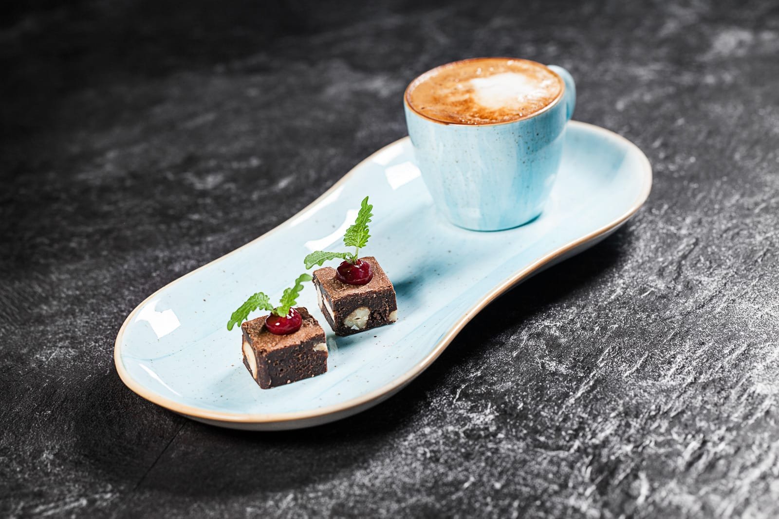 Bonna Aqua Gourmet Flat Plate 27 cm 27 cm porcelain tableware