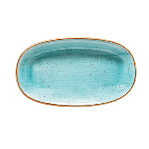 Bonna Aqua Gourmet Oval Plate 19*11 cm  200 cc 19 cm porcelain tableware
