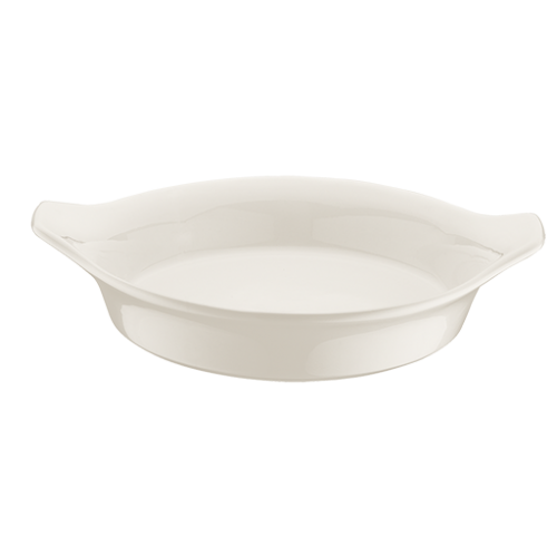 Bonna Aqua Optiva Round Eared Dish 20 cm  800 cc 20 cm porcelain tableware