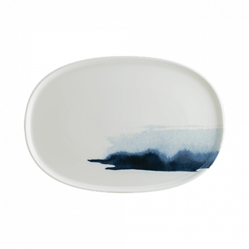 Bonna Blue Wave Hygge 30cm Oval Dish 30 cm porcelain tableware