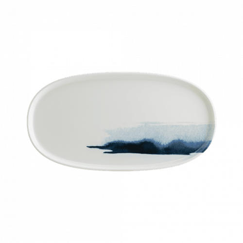 Bonna Blue Wave Hygge 34 cm Oval Dish 34 cm porcelain tableware