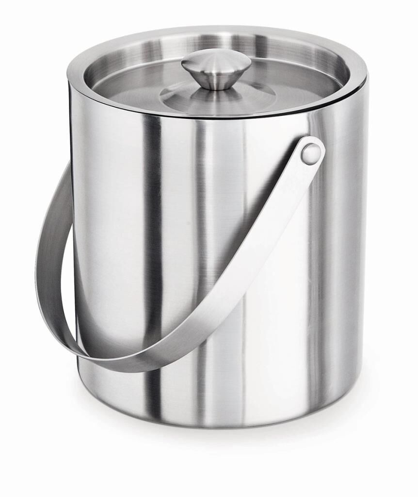 Kapp Large Double Walled Steel Ice Bucket