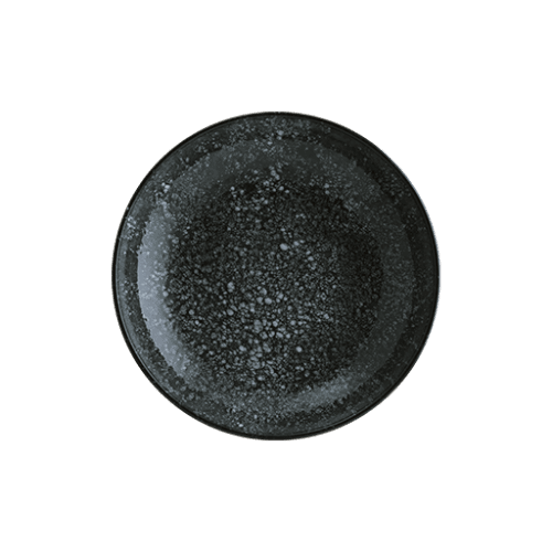 Bonna Cosmos Black Bloom Deep Plate 23 cm 1000 cc 23 cm porcelain tableware