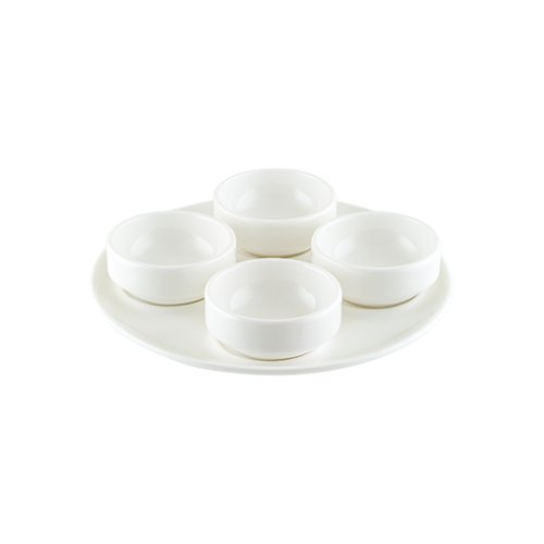 Bonna Gourmet 18 cm 4pcs. Sauce Plate 18 cm porcelain tableware