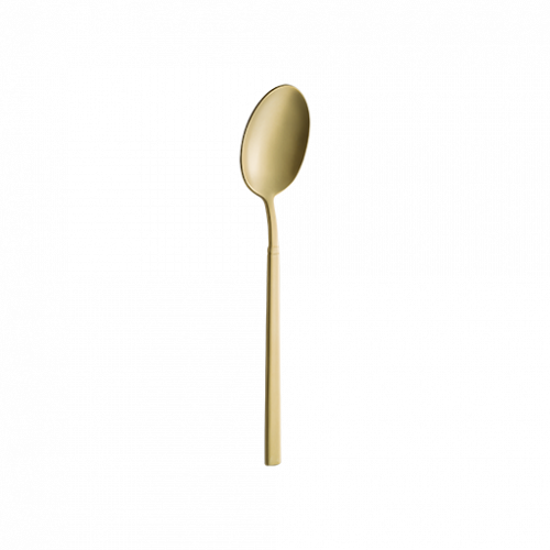 Bonna Grace Mat Gold Dessert Spoon 17 cm porcelain tableware