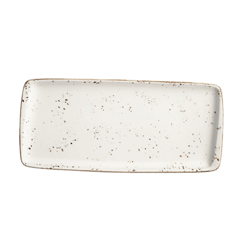 Bonna Grain Moove Rectangular Plate 34*16 cm 34 cm porcelain tableware