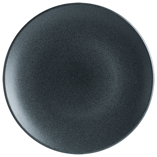 Bonna Graphite Gourmet Flat Plate 25 cm 25 cm porcelain tableware