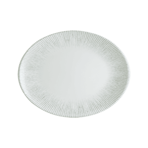 Bonna Iris Moove Oval Plate 25 cm 25 cm porcelain tableware