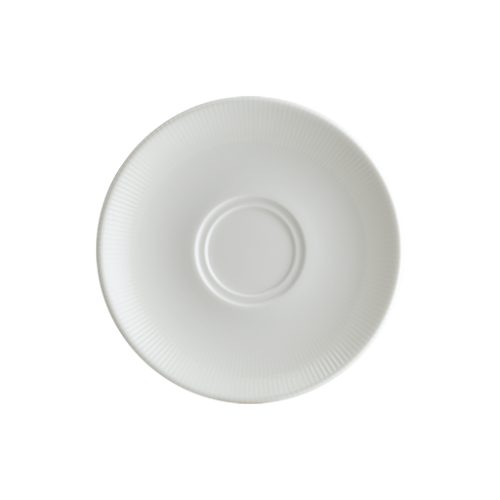 Bonna Iris White Gourmet Coffee Saucer 16 cm 16 cm porcelain tableware