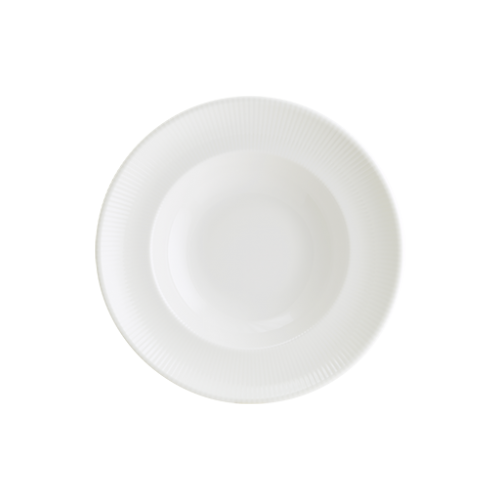 Bonna Iris White Gourmet Deep Plate 27 cm 450 cc 27 cm porcelain tableware