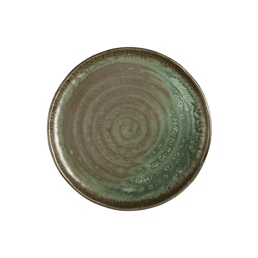 Bonna Lagoon Olive Flat Plate 18 cm * 18 cm porcelain tableware