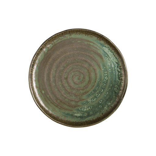 Bonna Lagoon Olive Flat Plate 26 cm * 26 cm porcelain tableware