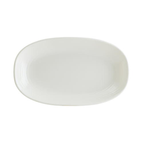 Bonna Loop Gourmet Oval Plate 34*19 cm  1050 cc 34 cm porcelain tableware
