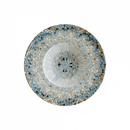 Bonna Luca Mosaic Banquet Deep Plate 24 cm 270 cc 24 cm porcelain tableware