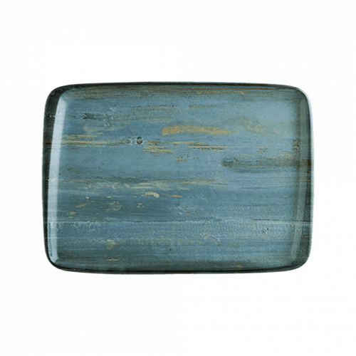 Bonna Madera Mint Moove Rectangular Plate 34 cm 34 cm porcelain tableware