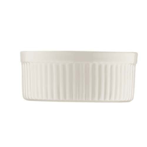 Bonna Optiva Ramekin with Relief 14 cm 500 cc 14 cm porcelain tableware