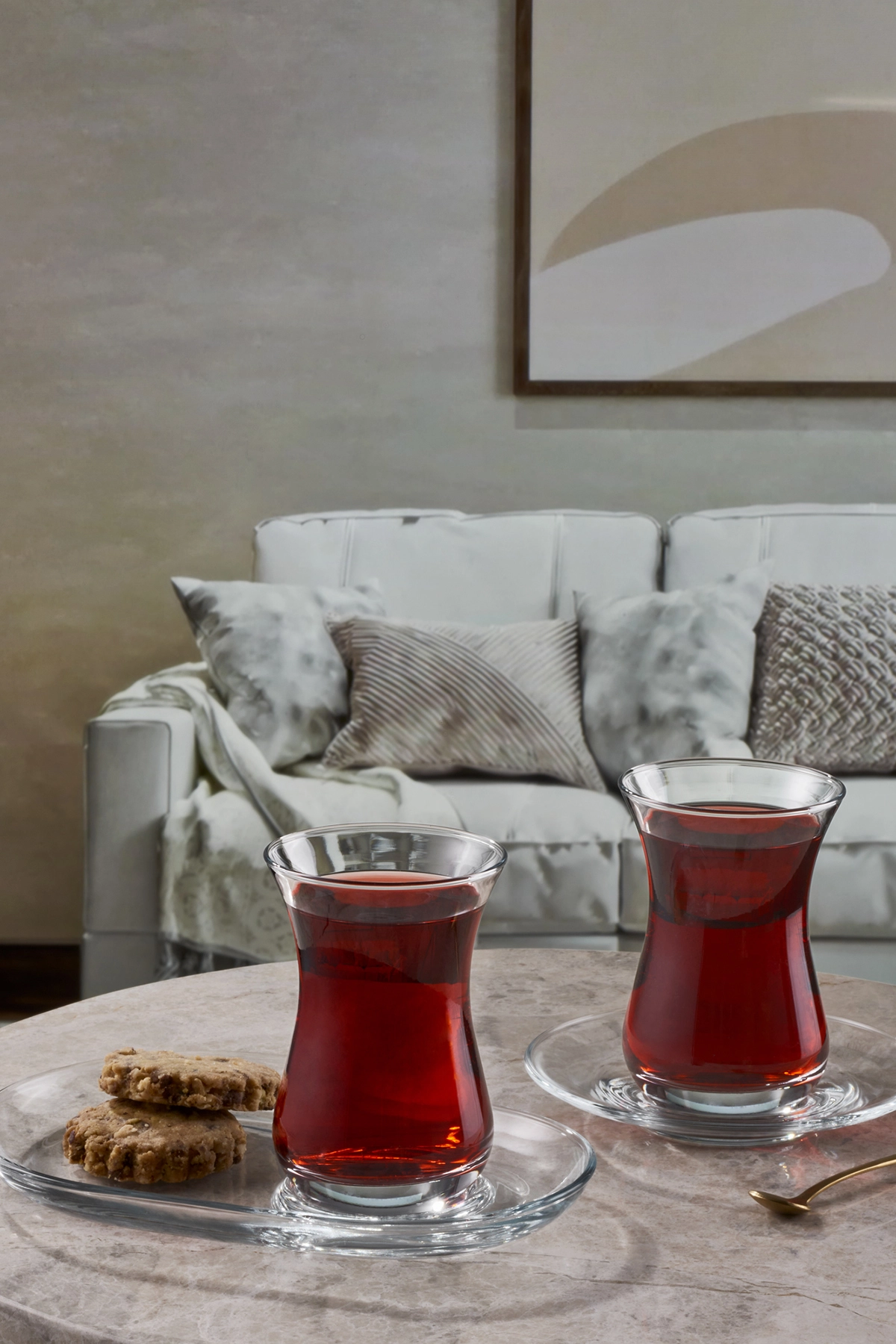 Pasabahce Aida Tea Saucer - Styled