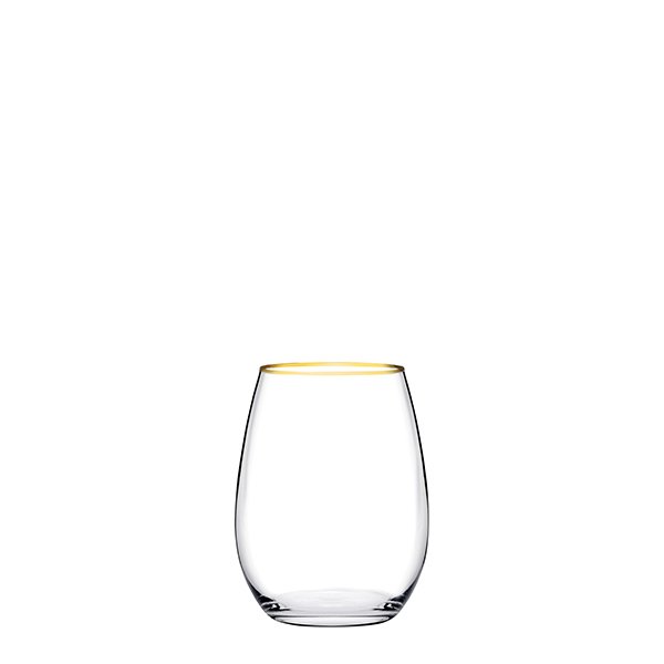 Pasabahce Amber Medium Stemmed Goblet 350cc tempered glass