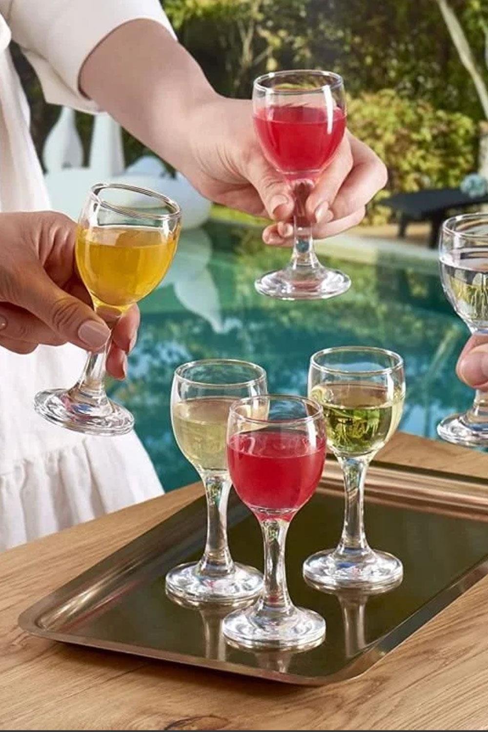 Pasabahce Bistro Flute Goblet 190cc - Styled