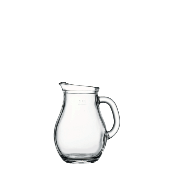 Pasabahce Bistro Glass Pitcher & Jug 500cc tempered glass