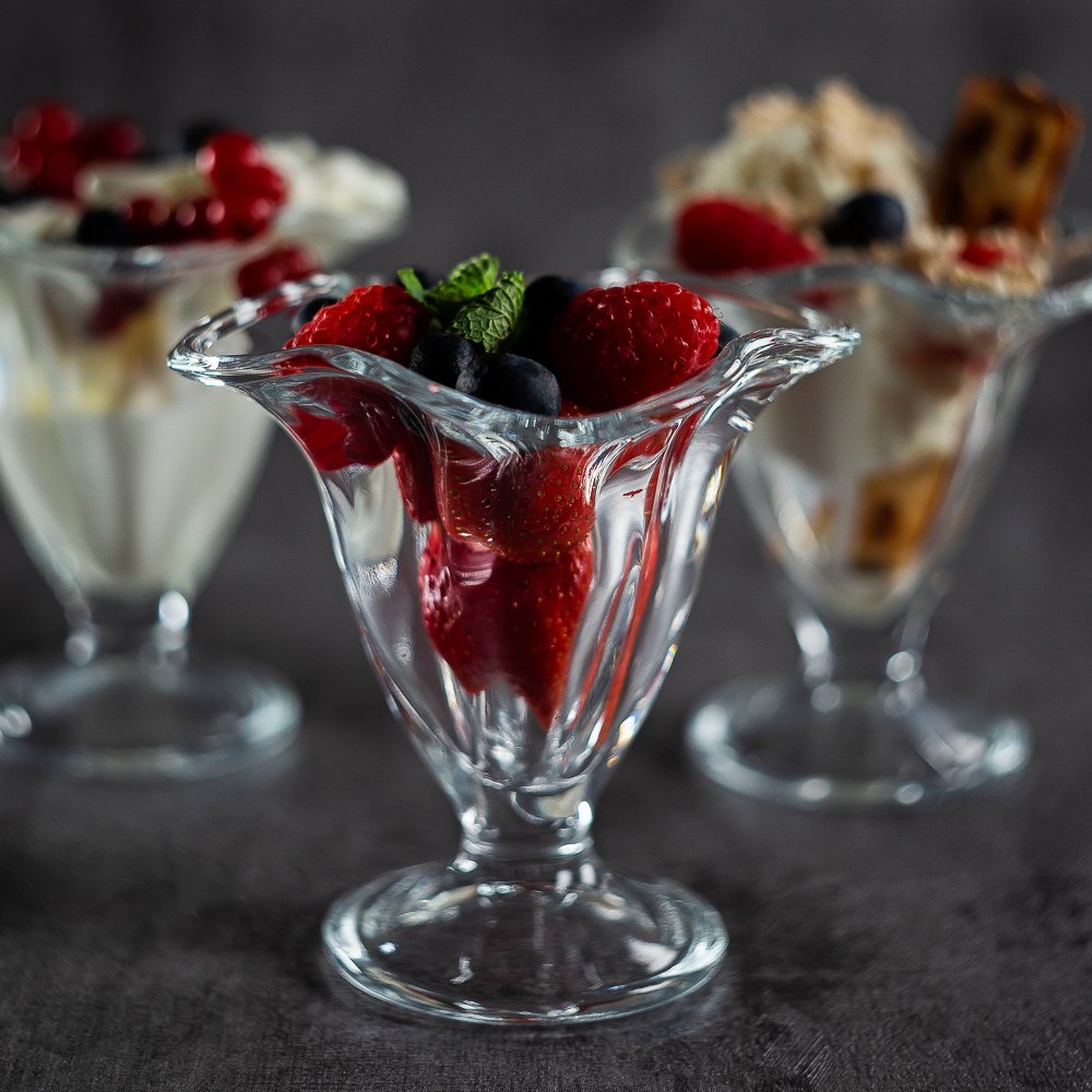 Pasabahce Canada Dessert Bowl - Styled