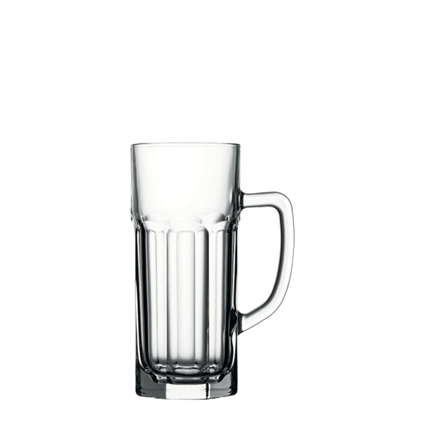 Pasabahce Casablanca Handled Glass Mug 685cc tempered glass