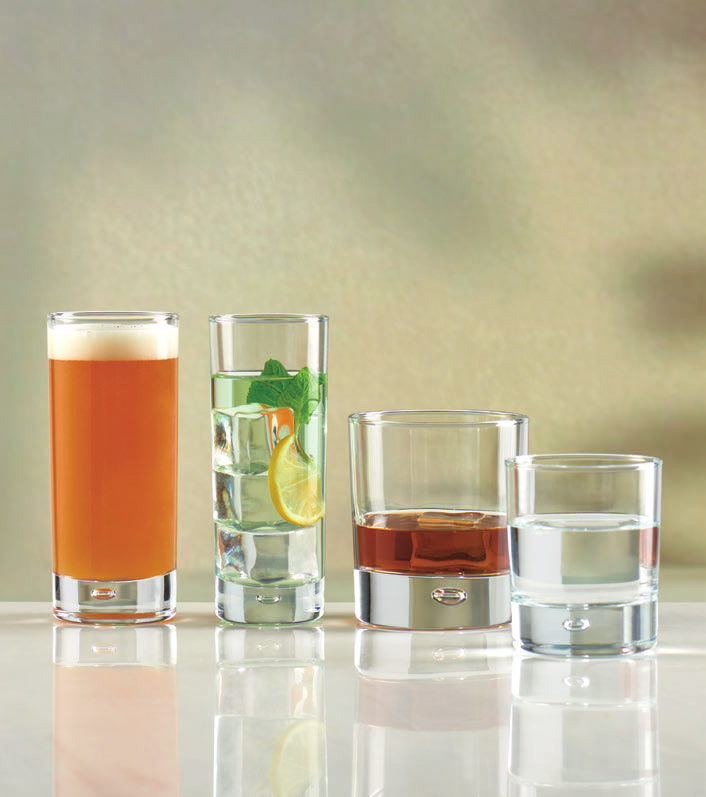 Pasabahce Centra Beverage & Cocktail Glass 310cc - Styled