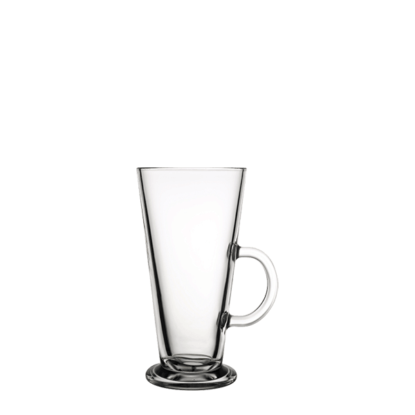 Pasabahce Colombian Handled Glass Mug 455cc tempered glass