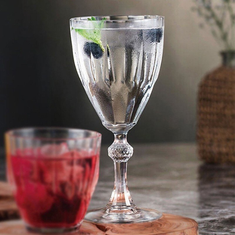 Pasabahce Diamond Large Stemmed Goblet 190cc - Styled