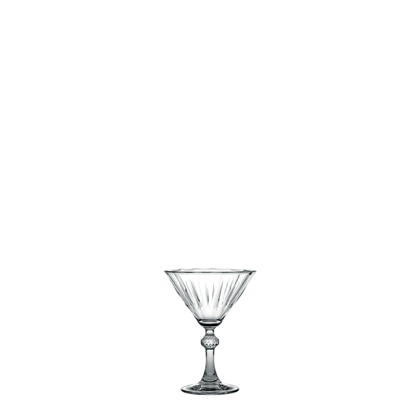 Pasabahce Diamond Martini & Dessert Glass 238cc tempered glass