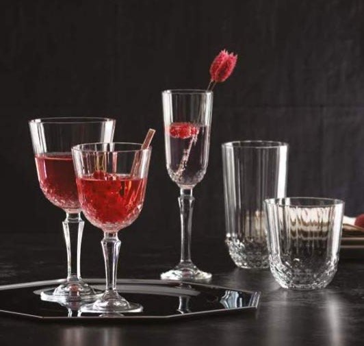 Pasabahce Diony Flute Glass 125cc - Styled