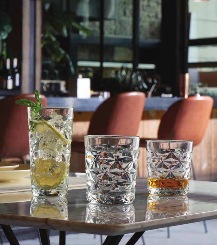 Pasabahce Estrella Water Glass 305cc - Styled