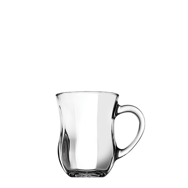 Pasabahce Gourmet Handled Glass Mug 350cc tempered glass