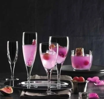 Pasabahce Lyric Flute Glass 210cc - Styled