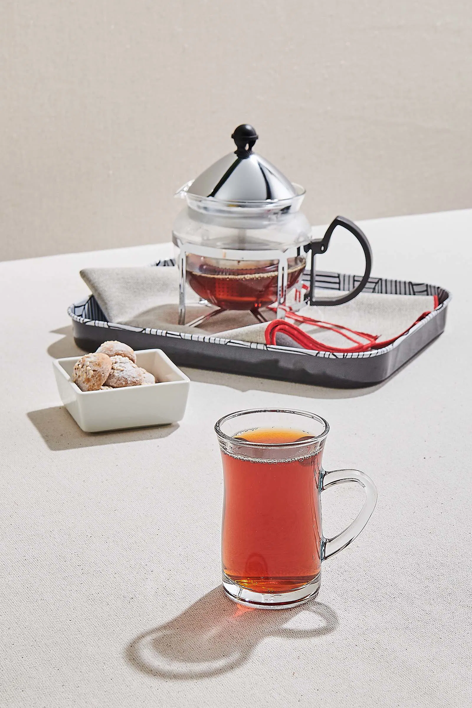 Pasabahce Mila Tea Glass 145cc tempered glass