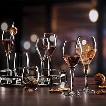 Pasabahce Monte Carlo Medium Stemmed Goblet 131cc - Styled