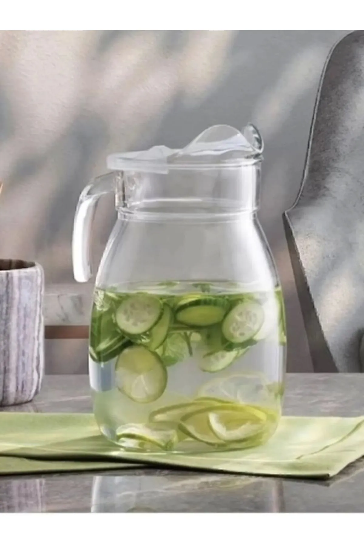 Pasabahce Niagara Glass Pitcher & Jug 2500cc tempered glass