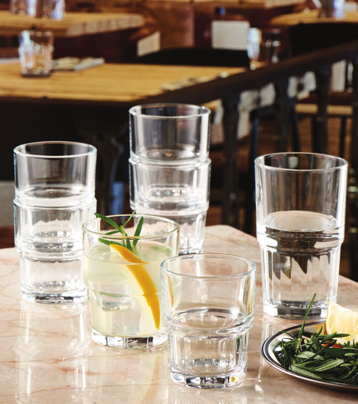 Pasabahce Pleasure Water Glass 200cc - Styled