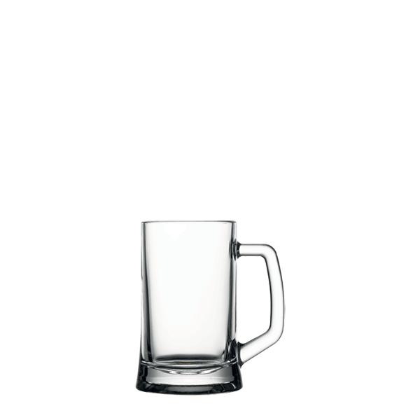Pasabahce Pub Handled Glass Mug 395cc tempered glass