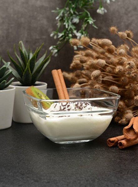 Pasabahce Pudding Glass Bowl 375cc - Styled