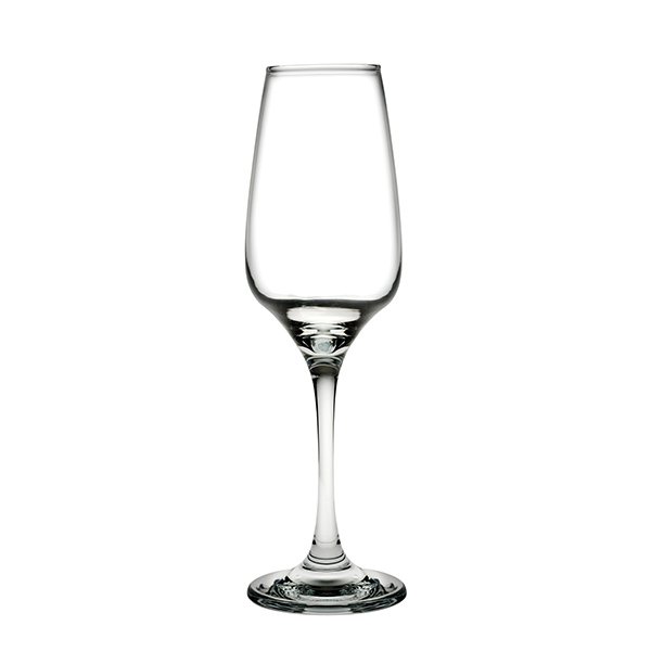 Pasabahce Risus Flute Glass 195cc tempered glass