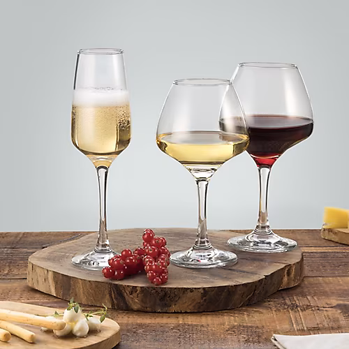 Pasabahce Risus Large Stemmed Goblet 455cc - Styled