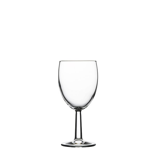 Pasabahce Saxon Medium Stemmed Goblet 195cc tempered glass