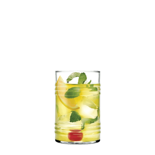 Pasabahce Tin Can Stackable Cocktail Glass 490cc tempered glass